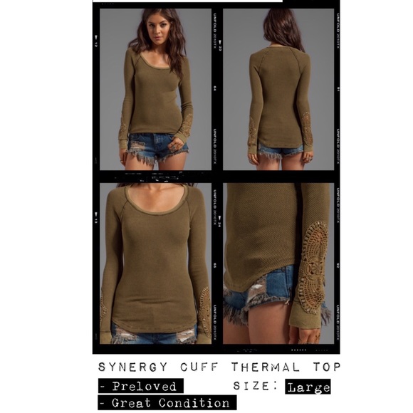FREE PEOPLE - SYNERGY CUFF THERMAL - Picture 8 of 8